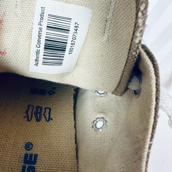 Converse All Stars Vintage Made in USA Low Top Sneakers in Gray - Picture 3 of 10